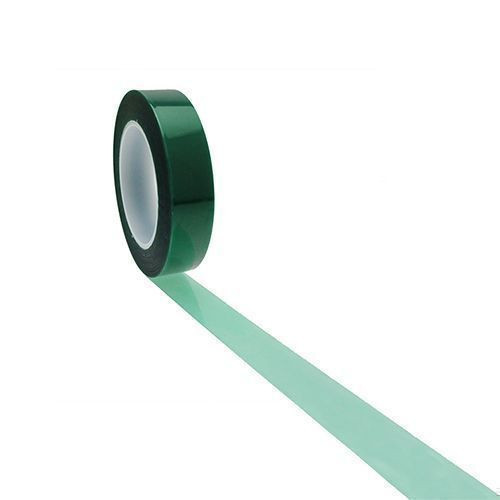 31.8mm Green Polyester Tape (80 Microns) 66m
