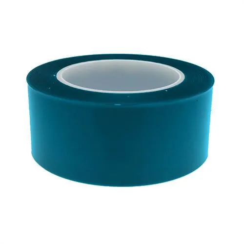 50mm Blue Polyester Tape (80 Microns) 66m