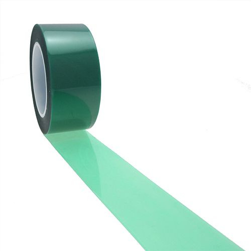 76.2mm Green Polyester Tape (80 Microns) 66m