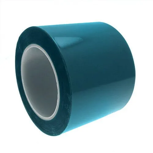 Blue Polyester Tape for Masking | 101.6mm x 66m