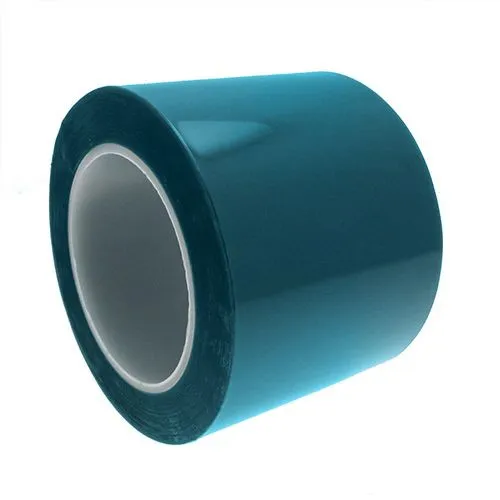 140mm Blue Polyester Tape (80 Microns) 66m