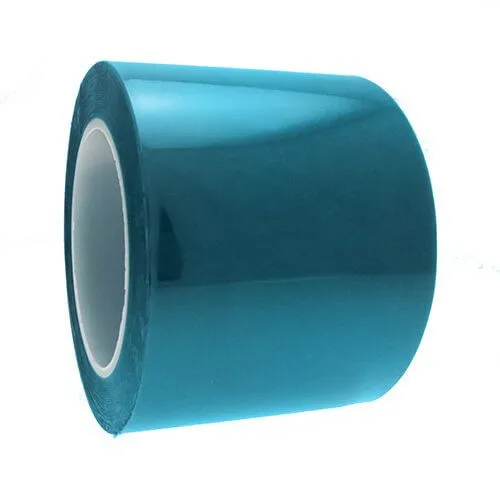 Blue Polyester Tape for Masking | 200mm x 66m