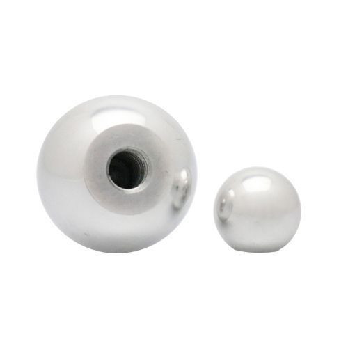 Threaded Stainless Steel Ball Knobs | 44mm