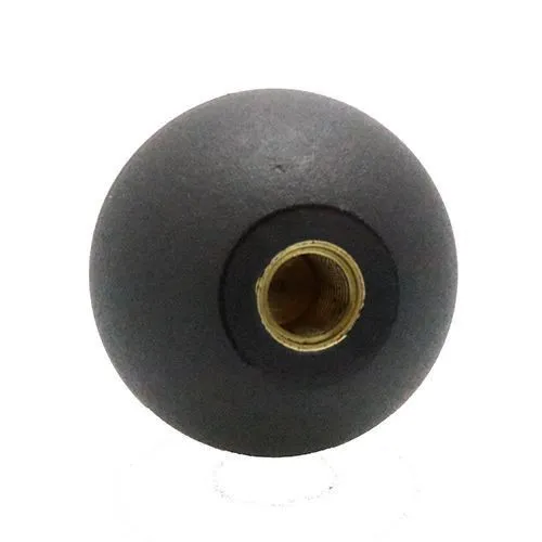 Matte Black Brass Ball Knobs - HK082-500