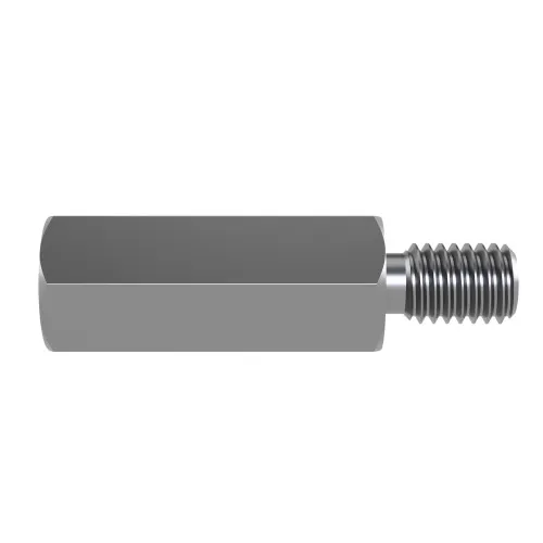 M2.5 x 50mm Hexagonal Male/Female Standoff, 5mm Flats - A1 Stainless Steel