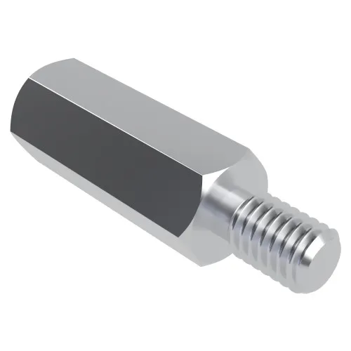 M8 x 15mm Hexagonal Male/Female Standoff, 13mm Flats - Aluminium
