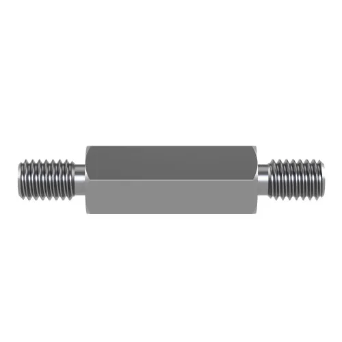 M3 x 10mm Hexagonal Male/Male Standoff, 5.5mm Flats - A1 Stainless Steel