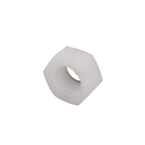 M10 Nylon Hex Nut (DIN 934) - Natural 14.8mm | 66 Nylon