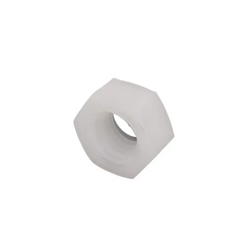 M10 Nylon Hex Nut (DIN 934) - Natural 14.8mm | 66 Nylon