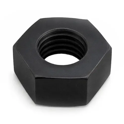 M12 Nylon Hex Nut (DIN 934) - Black 17.7mm | 66 Nylon