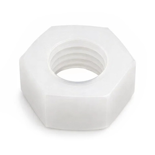 M2 Nylon Hex Nut (DIN 934) - Natural 3.9mm | 66 Nylon
