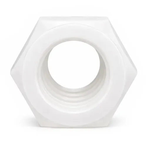 M2 Nylon Hex Nut (DIN 934) - Natural 3.9mm | 66 Nylon