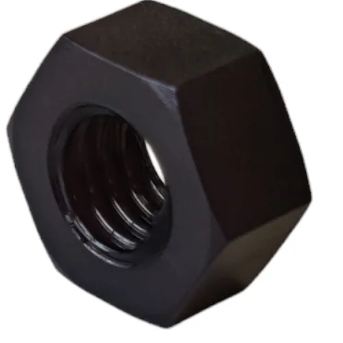 M3 Nylon Hex Nut (DIN 934) - Black 5.4mm | 66 Nylon