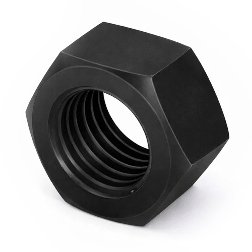 M3.5 Nylon Hex Nut (DIN 934) - Black 6.9mm | 66 Nylon