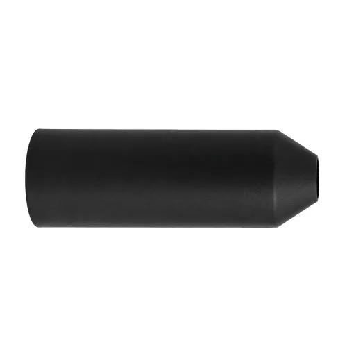 55mm Heat Shrink End Cap - 140mm Length (3:1 Shrink Ratio) | Black Polyolefin