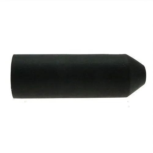 62mm Heat Shrink End Cap - 140mm Length (3:1 Shrink Ratio) | Black Polyolefin