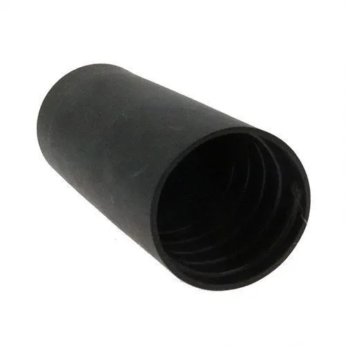75mm Heat Shrink End Cap - 150mm Length (3:1 Shrink Ratio) | Black Polyolefin