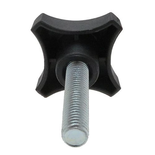 40mm x M6 Steel Male Threaded Handwheel