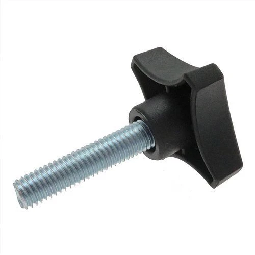 40mm x M6 Steel Male Threaded Handwheel