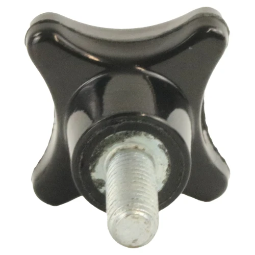 32mm x M6 Steel Male Threaded Handwheel