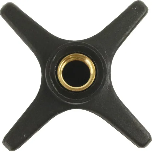 60mm x M10 Brass Female Threaded Handwheel