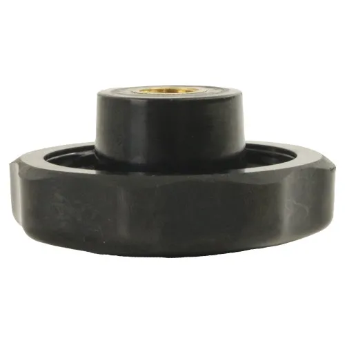 57mm x M10 Brass Through Threaded Handwheel