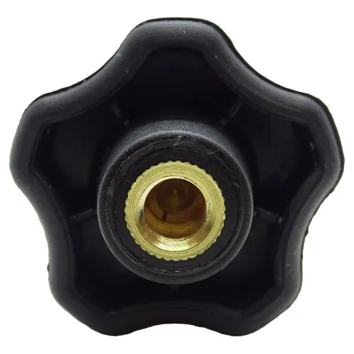 28mm x M6 Brass Female Threaded Handwheel