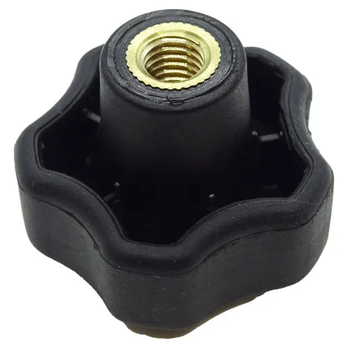 50mm x M6 Brass Female Threaded Handwheel