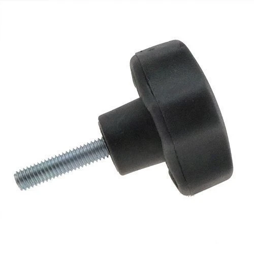 40mm x M6 Steel Male Threaded Handwheel