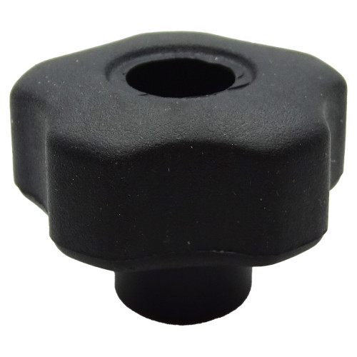 50mm x M6 Brass Through Threaded Handwheel