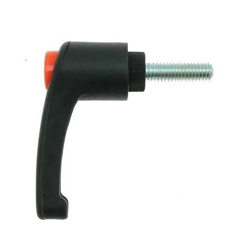 Black M12 x 50mm Ergonomic Clamping Handles