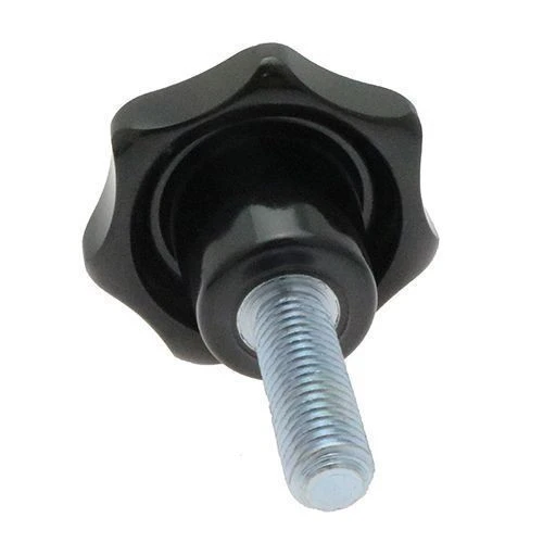 32mm x M6 Steel Male Threaded Handwheel