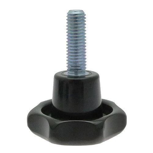 40mm x M6 Steel Male Threaded Handwheel
