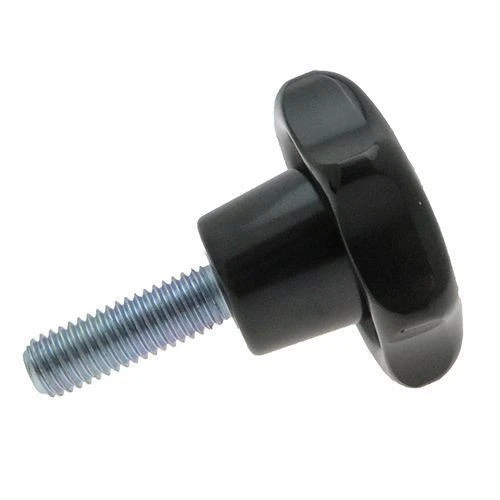 63mm x M10 Steel Male Threaded Handwheel