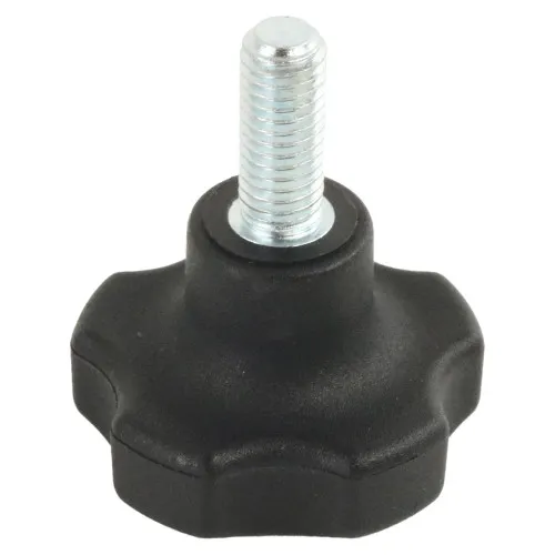 30mm x M6 Steel Male Threaded Handwheel