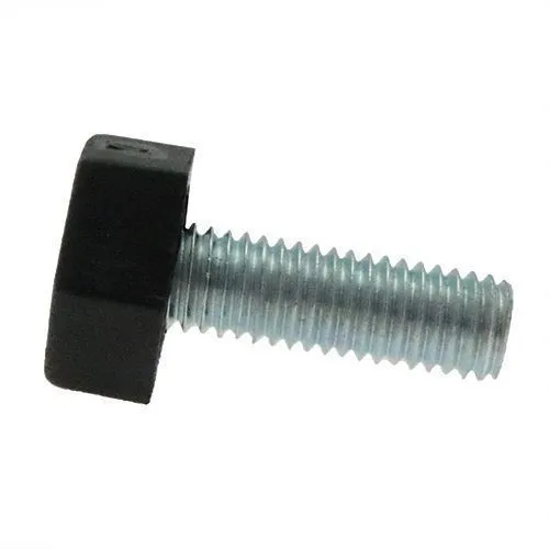 M10 x 145mm Nylon Adjustable Foot - 17mm Hex Base