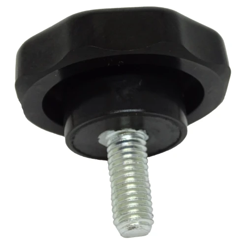32mm x M6 Steel Male Threaded Handwheel