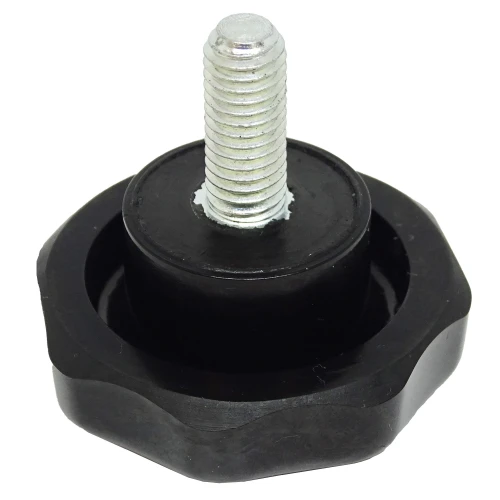 44mm x M8 Steel Male Threaded Handwheel