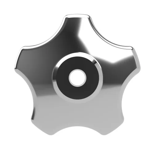 40mm x M8 Aluminium Through Threaded Handwheel