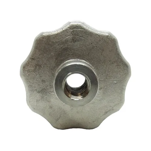 40mm x M8 A2 Stainless Steel Through Threaded Handwheel