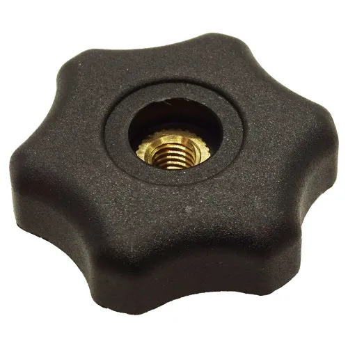 28mm x M5 Brass Through Threaded Handwheel