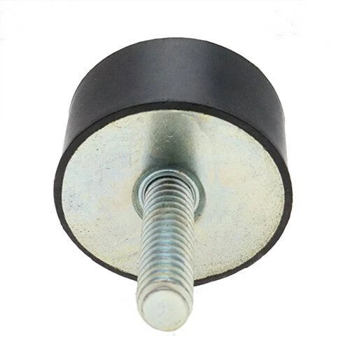 M10 x 25mm Anti-Vibration Mount - Male Flat Buffers (Weight Rating 378 kg) | Vital Parts