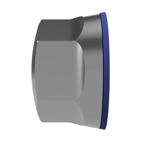 M8 Hygienic Cap Nut - Marine Grade A4 Stainless Steel (NBR Seal)
