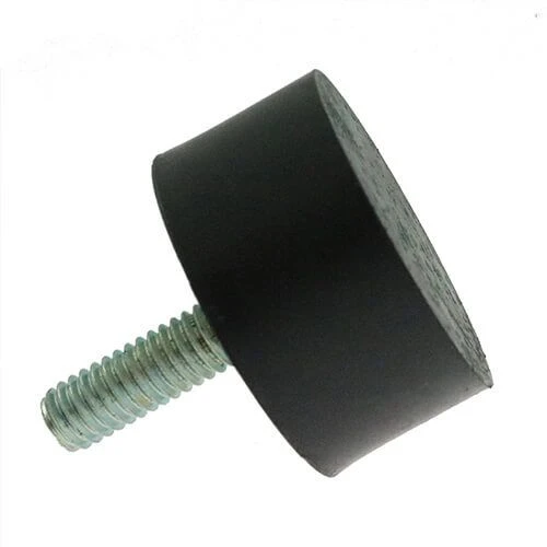 M10 x 25mm Anti-Vibration Mount - Male Flat Buffers (Weight Rating 462.5 kg) | Vital Parts