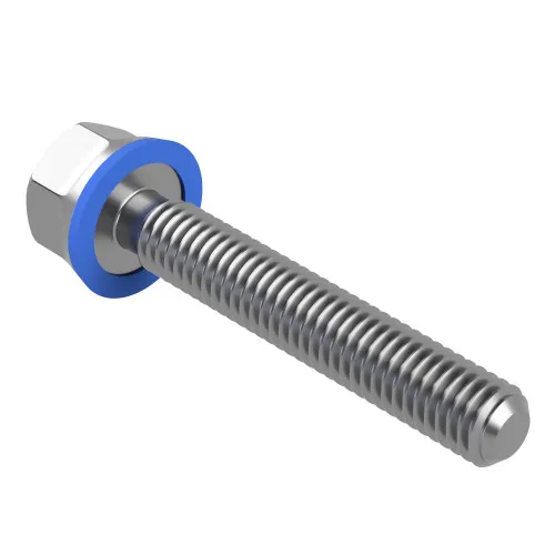 M24 x 60mm Hygienic Bolt (Hex Head) | Marine Grade A4 Stainless Steel - NBR Seal