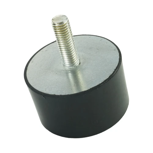 M12 x 37mm Anti-Vibration Mount - Male Flat Buffers (Weight Rating 494.5 kg) | Vital Parts