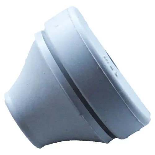 M12 Conical Sealing Grommet IP67 for 0.5mm - 2mm Panel, Light Grey EPDM