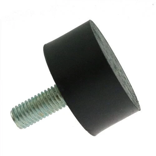 M12 x 37mm Anti-Vibration Mount - Male Flat Buffers (Weight Rating 1309 kg) | Vital Parts