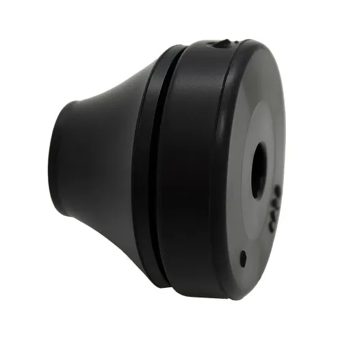 M20 Conical Sealing Grommet IP67 for 1mm - 4mm Panel, Black Neoprene