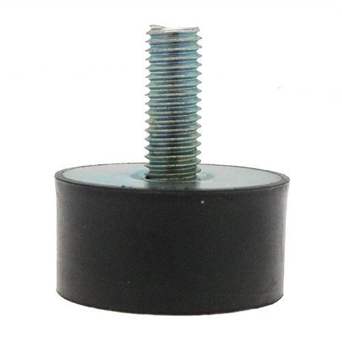M12 x 37mm Anti-Vibration Mount - Male Flat Buffers (Weight Rating 495 kg) | Vital Parts